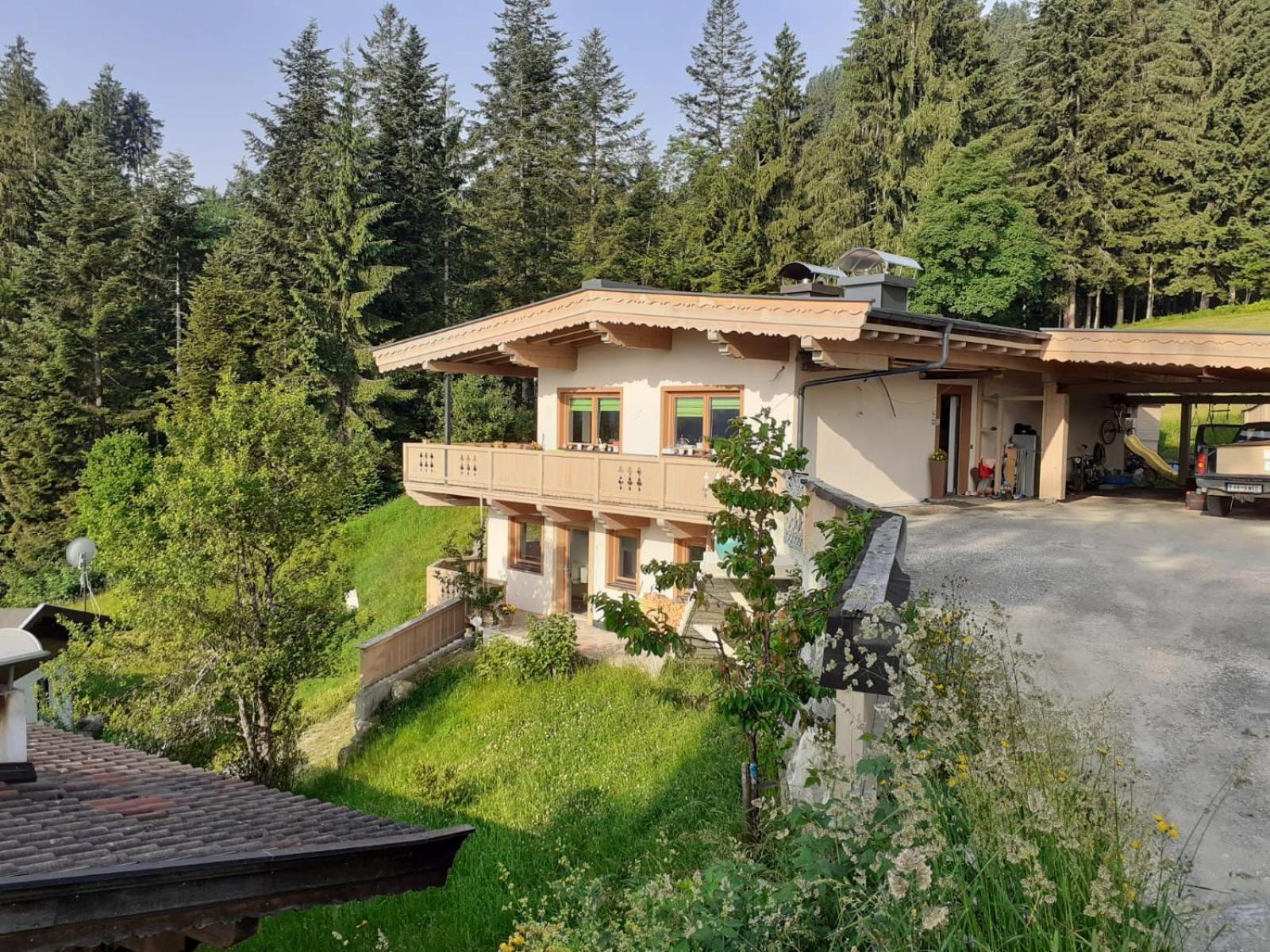 Ferienwohnung Waldglück Reith bei Kitzbühel Exterior foto